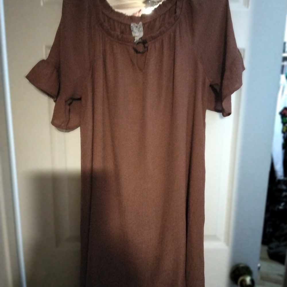 NAIF Brown Women's Blouse
